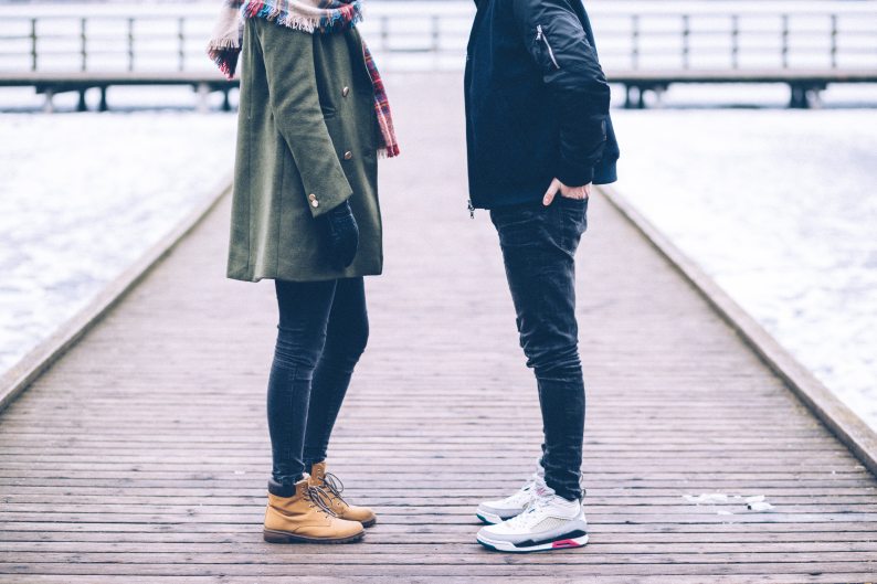 https://www.pexels.com/photo/adult-couple-dock-fashion-349494/