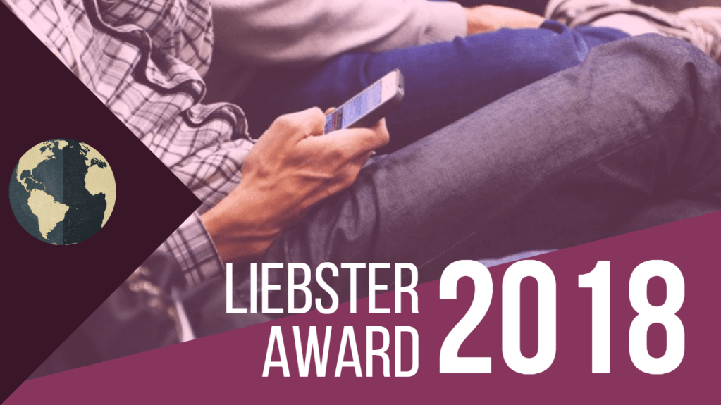 Thank you! - JGC Blog is nominated for The 2018 Liebster Award!